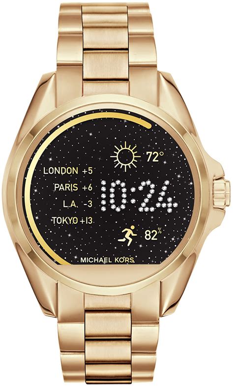 michael kors smartwatch dames bradshaw|michael kors bradshaw smartwatch instructions.